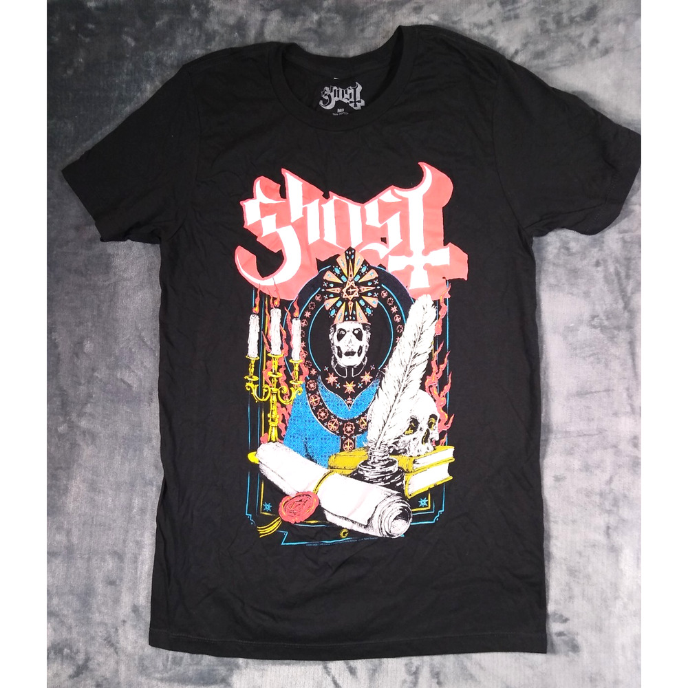 Ghost Swedish Metal Band T Shirt 2020 Black Size Medium Gothic Rock